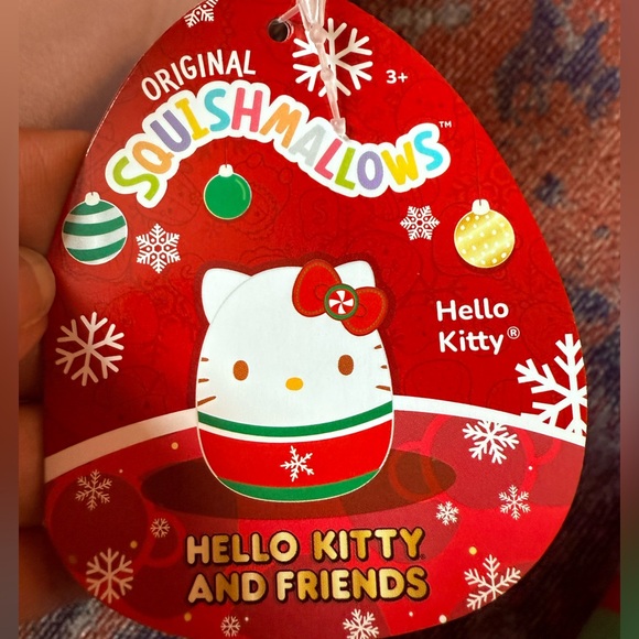Squishmallows Holiday Hello Kitty & Friends Trio 7-8 Inch - NWT - Picture 5 of 8